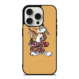 BUGS BUNNY CARTOON GUCCI SNAKE ICON iPhone 15 Pro Case Cover BUGS BUNNY CARTOON GUCCI SNAKE ICON iPhone 15 Pro Case Cover