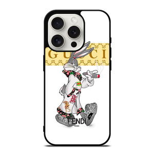 BUGS BUNNY GUCCI FENDI ROMA LOGO iPhone 15 Pro Case Cover BUGS BUNNY GUCCI FENDI ROMA LOGO iPhone 15 Pro Case Cover