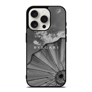 BULGARI BVLGARI LOGO UMBRELLA iPhone 15 Pro Case Cover BULGARI BVLGARI LOGO UMBRELLA iPhone 15 Pro Case Cover
