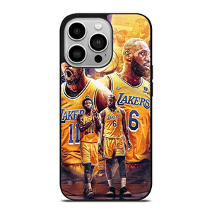 KYRIE IRVING LEBRON JAMES LOS ANGELES LAKERS  iPhone 14 Pro Case Cover