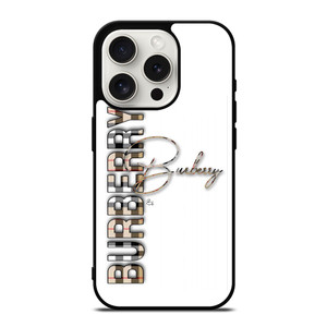 BURBERRY LONDON LOGO NEW iPhone 15 Pro Case Cover BURBERRY LONDON LOGO NEW iPhone 15 Pro Case Cover