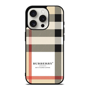 BURBERRY MEN'S TAILORED CLOTHING iPhone 15 Pro Case Cover BURBERRY MEN'S TAILORED CLOTHING iPhone 15 Pro Case Cover