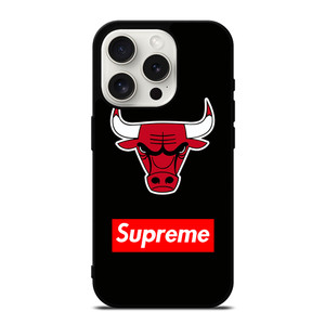 CHICAGO BULLS SUPREME iPhone 15 Pro Case Cover CHICAGO BULLS SUPREME iPhone 15 Pro Case Cover
