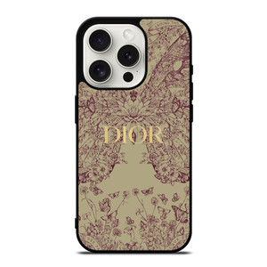 CHRISTIAN DIOR BUTTERFLY iPhone 15 Pro Case Cover CHRISTIAN DIOR BUTTERFLY iPhone 15 Pro Case Cover