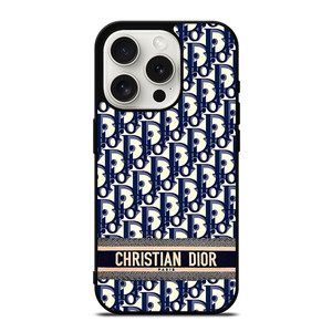 CHRISTIAN DIOR PARIS LOGO PATTERN iPhone 15 Pro Case Cover CHRISTIAN DIOR PARIS LOGO PATTERN iPhone 15 Pro Case Cover