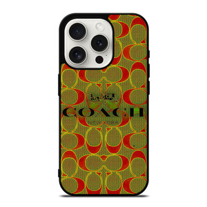 COACH NEW YORK LOGO GREEN RED ICON iPhone 15 Pro Case Cover COACH NEW YORK LOGO GREEN RED ICON iPhone 15 Pro Case Cover