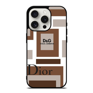 D&G DOLCE AND GABBANA DIOR iPhone 15 Pro Case Cover D&G DOLCE AND GABBANA DIOR iPhone 15 Pro Case Cover