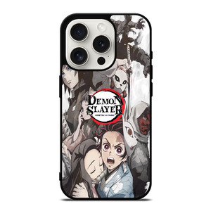 DEMON SLAYER ALL CAST ANIME iPhone 15 Pro Case Cover DEMON SLAYER ALL CAST ANIME iPhone 15 Pro Case Cover