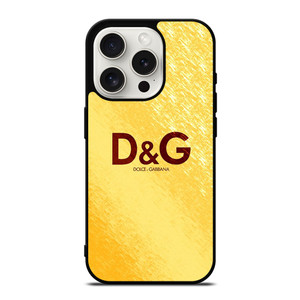 DOLCE AND GABBANA D&G GOLD LOGO iPhone 15 Pro Case Cover DOLCE AND GABBANA D&G GOLD LOGO iPhone 15 Pro Case Cover