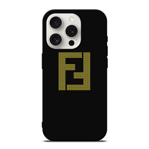 FENDI GOLDEN EMBLEM iPhone 15 Pro Case Cover FENDI GOLDEN EMBLEM iPhone 15 Pro Case Cover