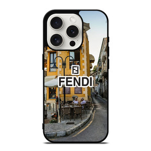 FENDI ROMA CITY iPhone 15 Pro Case Cover FENDI ROMA CITY iPhone 15 Pro Case Cover