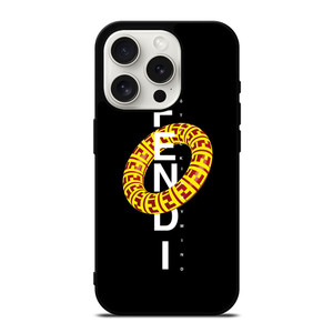 FENDI ROMA LOGO STUCK IN MY MIND iPhone 15 Pro Case Cover