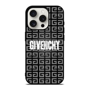 GIVENCHY LOGO EMBLEM BLACK WHITE iPhone 15 Pro Case Cover