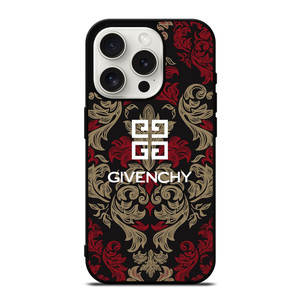 GIVENCHY LOGO FLOWER iPhone 15 Pro Case Cover