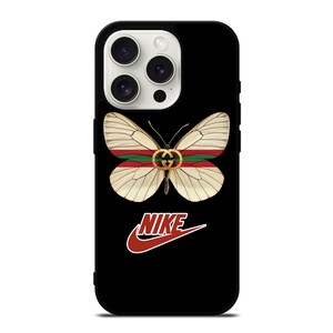 GUCCI BUTTERFLY X NIKE LOGO ICON iPhone 15 Pro Case Cover GUCCI BUTTERFLY X NIKE LOGO ICON iPhone 15 Pro Case Cover