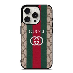 GUCCI ICON GUCCI LOGO PATTERN iPhone 15 Pro Case Cover