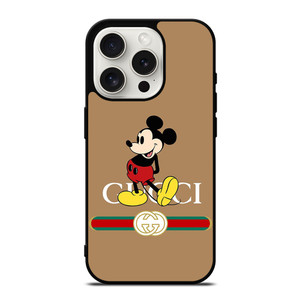 GUCCI LOGO DISNEY RETRO MICKEY MOUSE iPhone 15 Pro Case Cover GUCCI LOGO DISNEY RETRO MICKEY MOUSE iPhone 15 Pro Case Cover