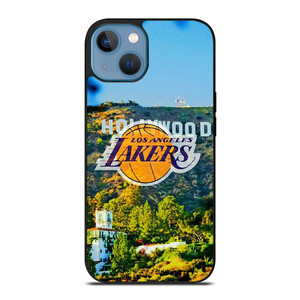 LOS ANGELES LAKERS HOLLYWOOD SIGN iPhone 13 Case Cover LOS ANGELES LAKERS HOLLYWOOD SIGN iPhone 13 Case Cover