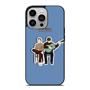 LIAM AND NOEL GALAGHER OASIS WONDERWALL iPhone 14 Pro Case Cover LIAM AND NOEL GALAGHER OASIS WONDERWALL iPhone 14 Pro Case Cover