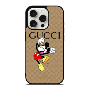 GUCCI LOGO PATTERN DISNEY MICKEY MOUSE iPhone 15 Pro Case Cover GUCCI LOGO PATTERN DISNEY MICKEY MOUSE iPhone 15 Pro Case Cover