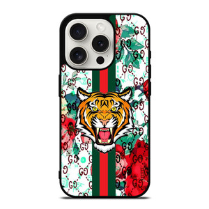 GUCCI LOGO TIGER SYMBOL iPhone 15 Pro Case Cover