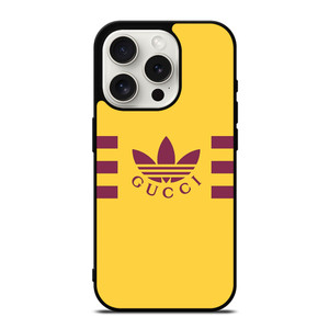 GUCCI LOGO X ADIDAS ICON iPhone 15 Pro Case Cover