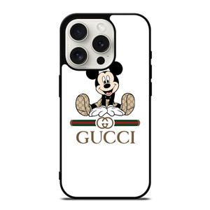 GUCCI LOGO X MICKEY MOUSE DISNEY iPhone 15 Pro Case Cover GUCCI LOGO X MICKEY MOUSE DISNEY iPhone 15 Pro Case Cover