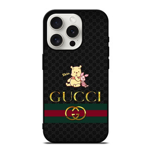 GUCCI LOGO X WINNIE THE POOH PIGLET DISNEY iPhone 15 Pro Case Cover GUCCI LOGO X WINNIE THE POOH PIGLET DISNEY iPhone 15 Pro Case Cover