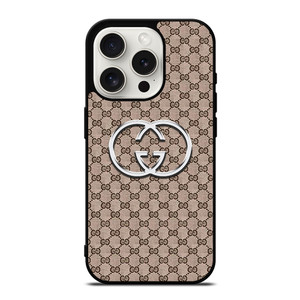 GUCCI PATTERN EMBLEM iPhone 15 Pro Case Cover GUCCI PATTERN EMBLEM iPhone 15 Pro Case Cover