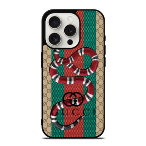 GUCCI SNAKE LOGO iPhone 15 Pro Case Cover GUCCI SNAKE LOGO iPhone 15 Pro Case Cover