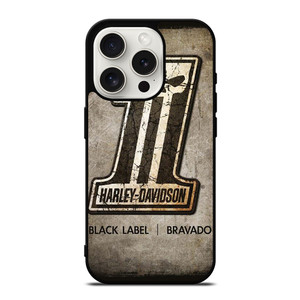 HARLEY DAVIDSON 1 BLACK LABEL iPhone 15 Pro Case Cover HARLEY DAVIDSON 1 BLACK LABEL iPhone 15 Pro Case Cover