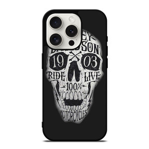 HARLEY DAVIDSON 1903 SKULL iPhone 15 Pro Case Cover
