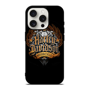 HARLEY DAVIDSON CUSTOM LOGO iPhone 15 Pro Case Cover