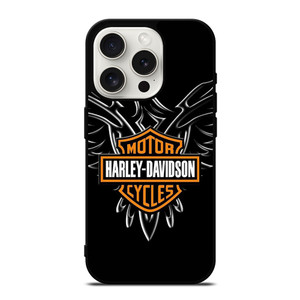 HARLEY DAVIDSON EAGLE LOGO CF iPhone 15 Pro Case Cover