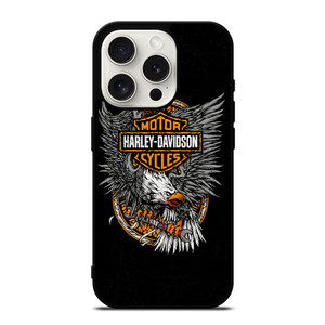 HARLEY DAVIDSON EAGLE LOGO iPhone 15 Pro Case Cover HARLEY DAVIDSON EAGLE LOGO iPhone 15 Pro Case Cover