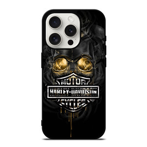 HARLEY DAVIDSON HOT SKULL iPhone 15 Pro Case Cover HARLEY DAVIDSON HOT SKULL iPhone 15 Pro Case Cover