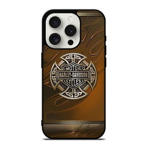 HARLEY DAVIDSON LOGO METAL FIRE iPhone 15 Pro Case Cover HARLEY DAVIDSON LOGO METAL FIRE iPhone 15 Pro Case Cover