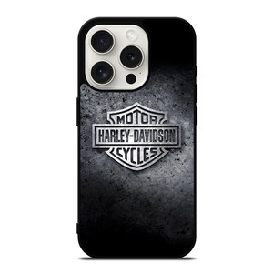 HARLEY DAVIDSON METAL LOGO iPhone 15 Pro Case Cover HARLEY DAVIDSON METAL LOGO iPhone 15 Pro Case Cover