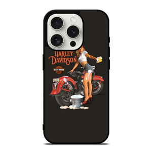 HARLEY DAVIDSON SEXY GIRL iPhone 15 Pro Case Cover HARLEY DAVIDSON SEXY GIRL iPhone 15 Pro Case Cover