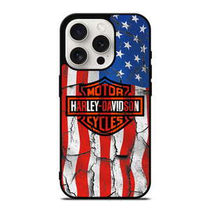 HARLEY DAVIDSON USA CF iPhone 15 Pro Case Cover HARLEY DAVIDSON USA CF iPhone 15 Pro Case Cover