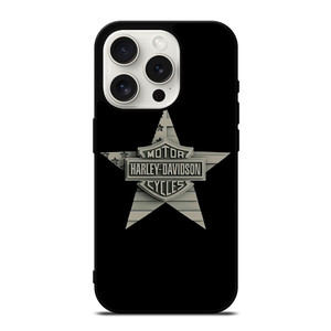 HARLEY DAVIDSON WOODEN STAR LOGO iPhone 15 Pro Case Cover HARLEY DAVIDSON WOODEN STAR LOGO iPhone 15 Pro Case Cover