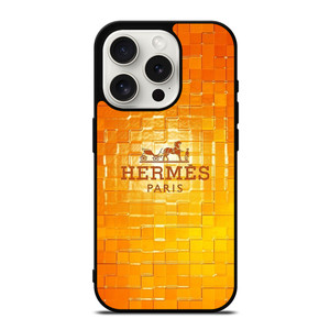 HERMES LOGO CERAMICS iPhone 15 Pro Case Cover HERMES LOGO CERAMICS iPhone 15 Pro Case Cover