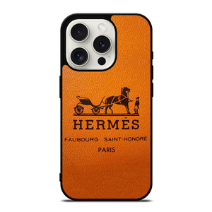 HERMES PARIS LOGO FAUBOURG SAINT-HONORE iPhone 15 Pro Case Cover HERMES PARIS LOGO FAUBOURG SAINT-HONORE iPhone 15 Pro Case Cover