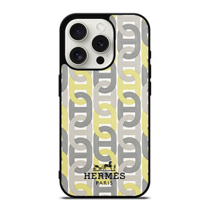 HERMES PARIS LOGO PATTERN iPhone 15 Pro Case Cover HERMES PARIS LOGO PATTERN iPhone 15 Pro Case Cover