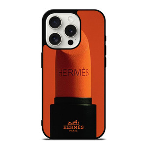 HERMES PARIS ORANGE LIPSTICK iPhone 15 Pro Case Cover HERMES PARIS ORANGE LIPSTICK iPhone 15 Pro Case Cover