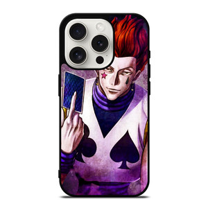 HISOKA HUNTER X HUNTER ANIME iPhone 15 Pro Case Cover