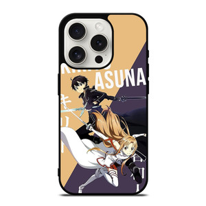 KIRITO AND ASUNA SWORD ART ONLINE iPhone 15 Pro Case Cover KIRITO AND ASUNA SWORD ART ONLINE iPhone 15 Pro Case Cover