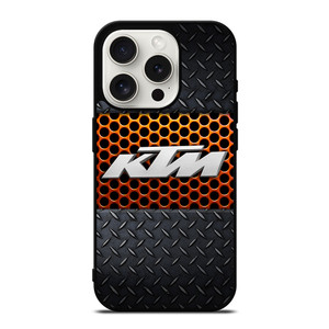 KTM RACING METAL iPhone 15 Pro Case Cover KTM RACING METAL iPhone 15 Pro Case Cover