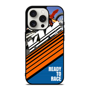 KTM READY TO RACE 5 iPhone 15 Pro Case Cover KTM READY TO RACE 5 iPhone 15 Pro Case Cover