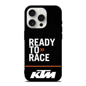KTM READY TO RACE CARBON iPhone 15 Pro Case Cover KTM READY TO RACE CARBON iPhone 15 Pro Case Cover